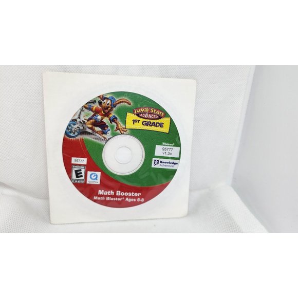 Jump Start 1st Grade Math Booster Math Blaster Ages 6-8 Windows PC Education CD - Picture 5 of 6